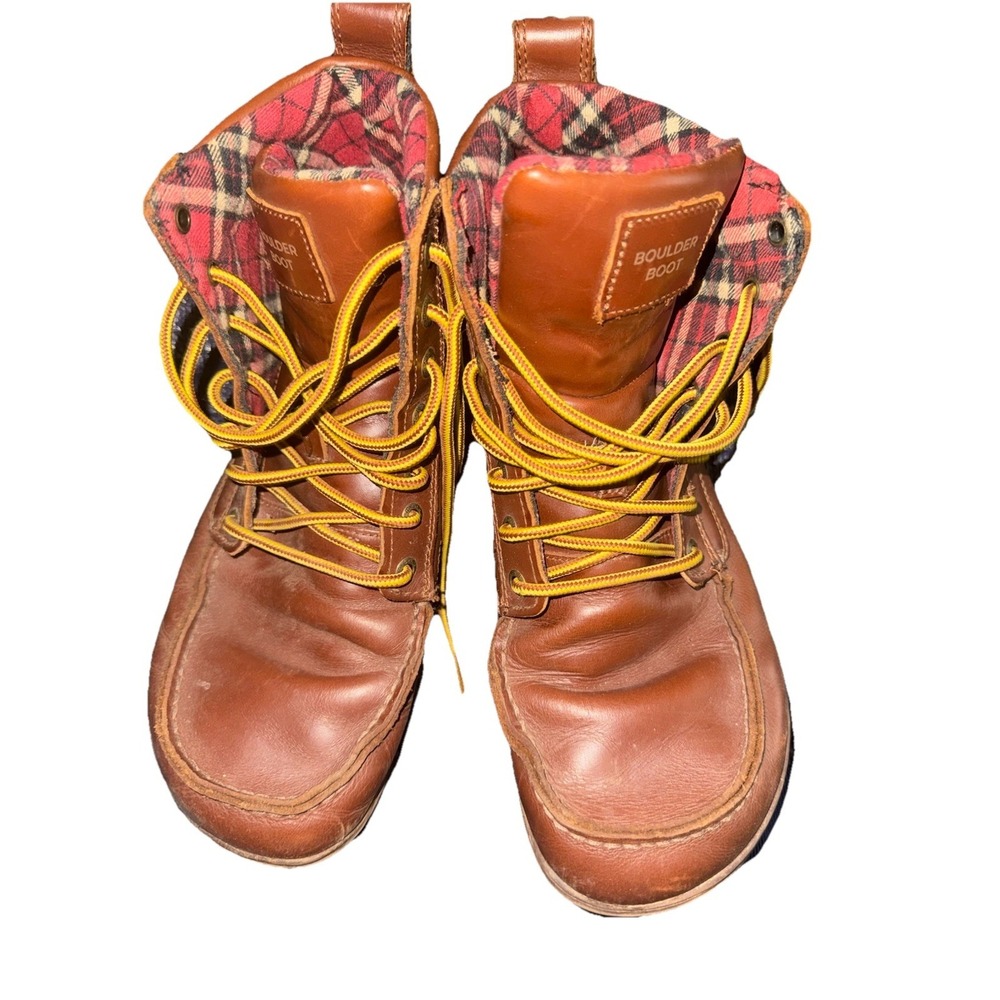 Lems Russet Leather Boulder Boot Sz 43 Mens 9.5-10 Womens 11-12 Good Condition